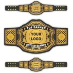 Personalized Custom Wrestling Belt for Award Sports Events