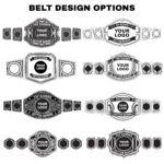 Professionally Embroidered Championship Belt in Award Events - Image 2