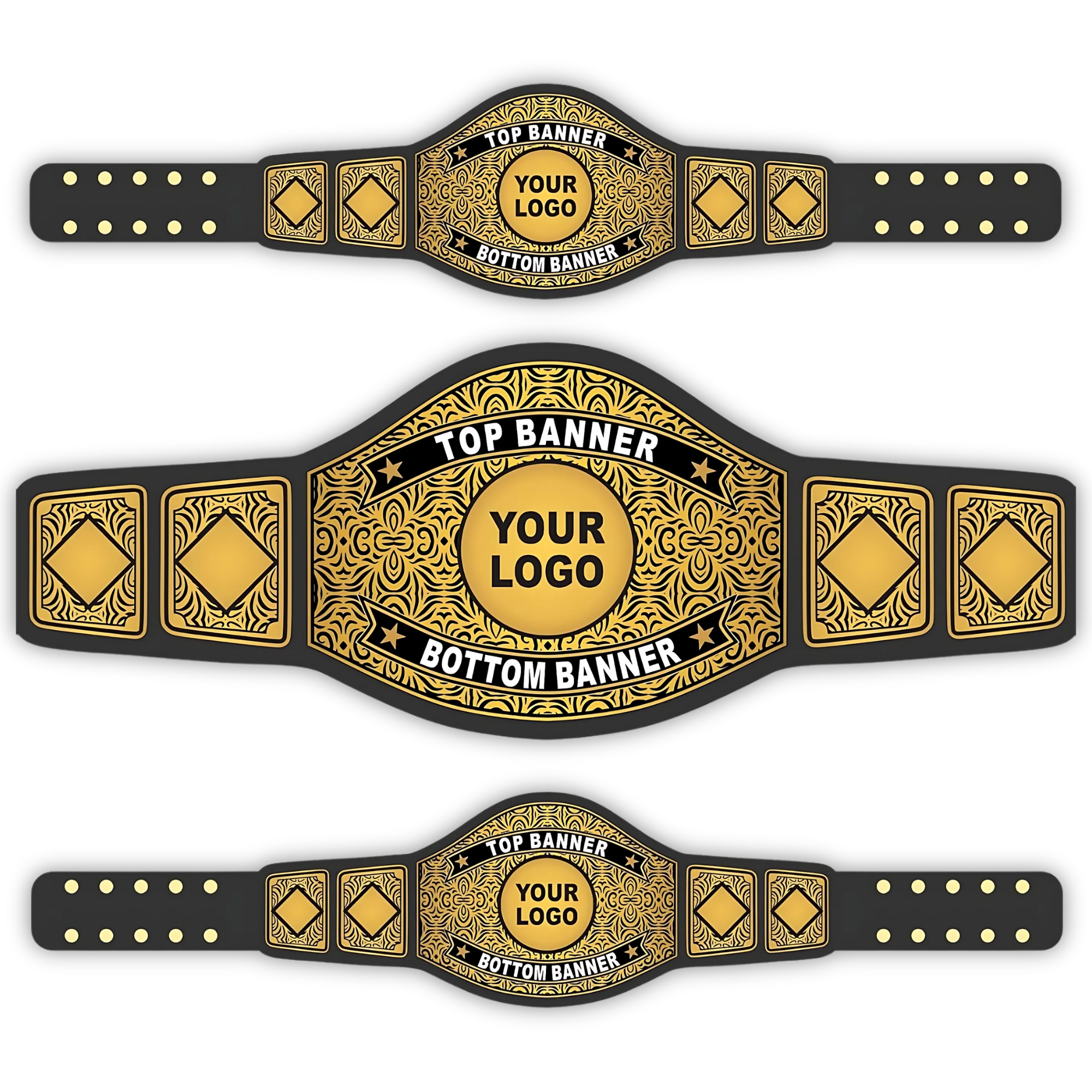 Custom Championship Belt (1) Championship Belt Personalized for All Sports - Image 1