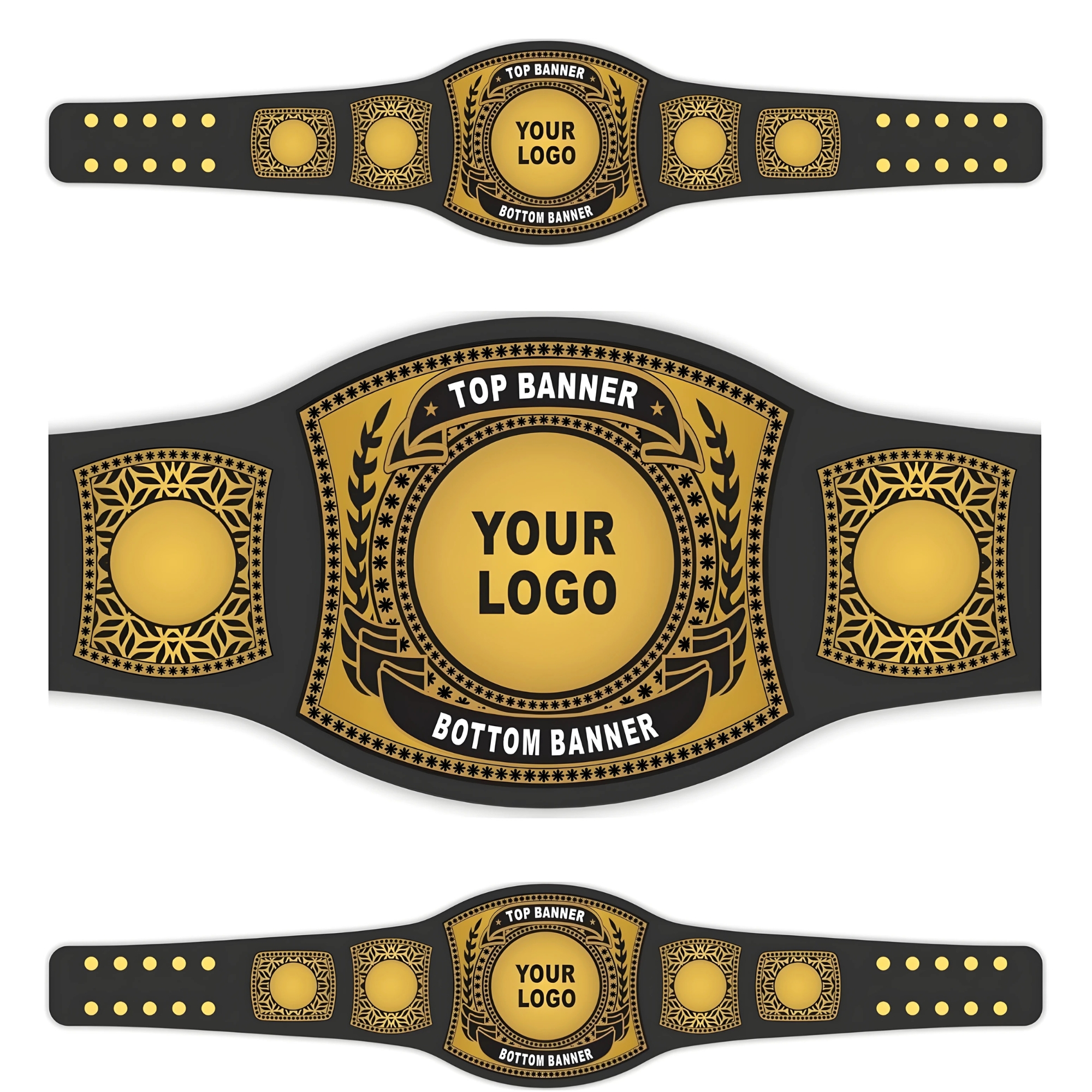 Custom Championship Belt (1) 2mm Brass Championship Belt - Image 1