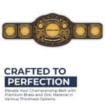 Custom Skull Championship Belt - Image 6