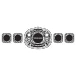 Custom Skull Championship Belt - Image 3