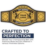 Personalized Wrestling Belt - Image 5