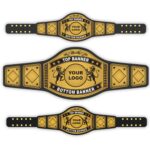 Personalized Wrestling Belt
