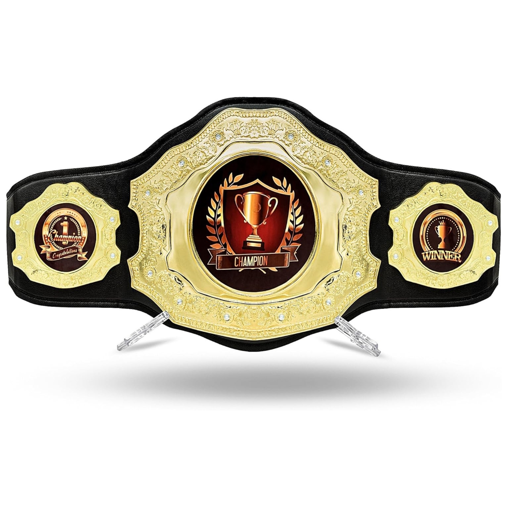 Custom Championship Belt (5) Die Cast Championship Adult Size Belt - Image 1