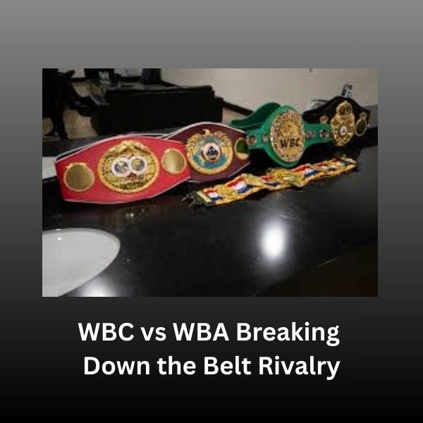 Difference Between WBC & WBA Belts