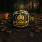 Customized Halloween Championship Belt - Image 2