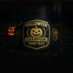 Customized Halloween Championship Belt - Image 4