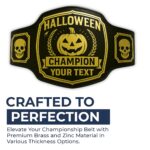 Customized Halloween Championship Belt - Image 5