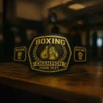 Customized Boxing Championship Belt - Image 5