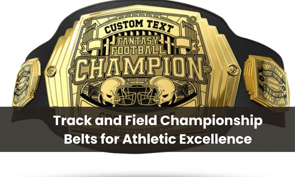 Track and Field Championship Belts