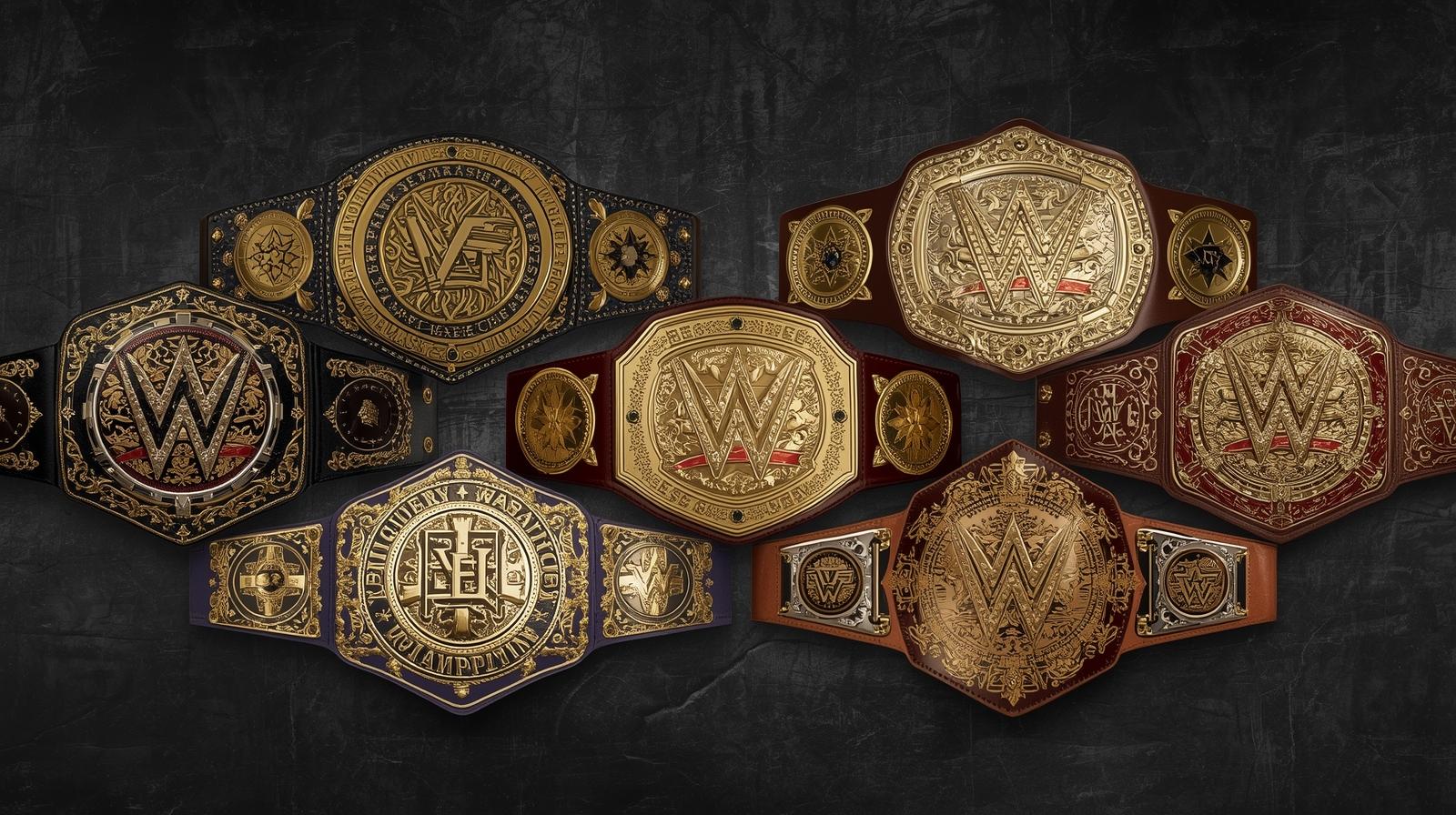 who makes wwe belts