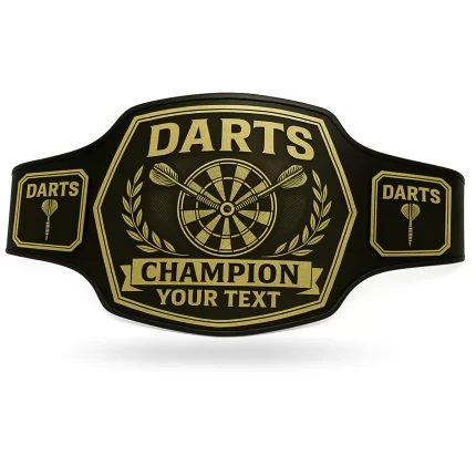 Dart Championship belt