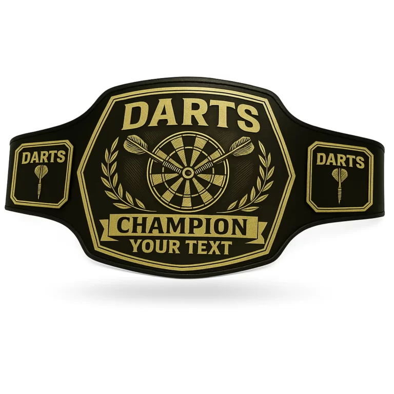 Dart Championship belt