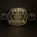 Dart Championship belt