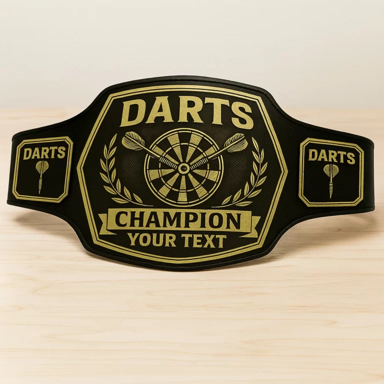 Dart Championship belt