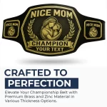 Nice Mom Championship belt