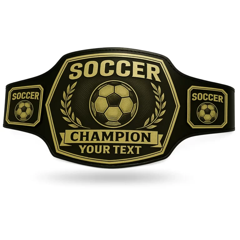 Soccer Championship belt