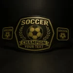 Soccer Championship belt
