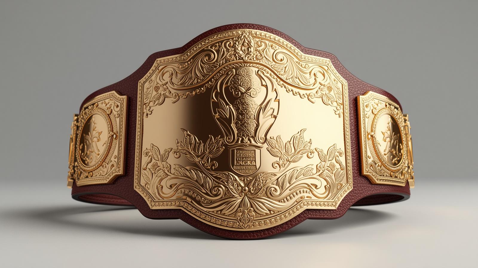 How to Clean Championship Belt