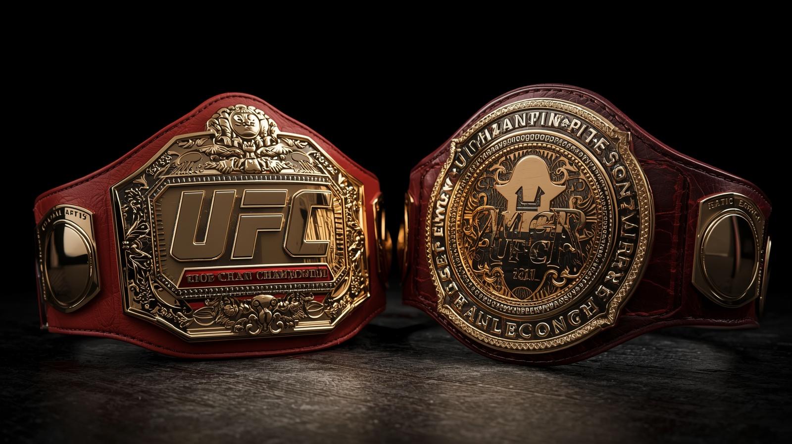 UFC Championship Belt vs Boxing Belt