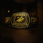 Customized Cornhole Championship Belt - Image 5