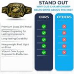 Customized Cornhole Championship Belt - Image 7