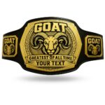 Custom Goat Championship Belt