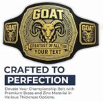 Custom Goat Championship Belt - Image 8