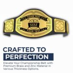 Custom Golf Tournament Championship Belt - Image 2