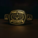 Customized Ping Pong Championship Belt - Image 5