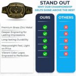 Customized Ping Pong Championship Belt - Image 8
