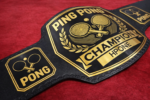 Customized Ping Pong Championship Belt - Image 3
