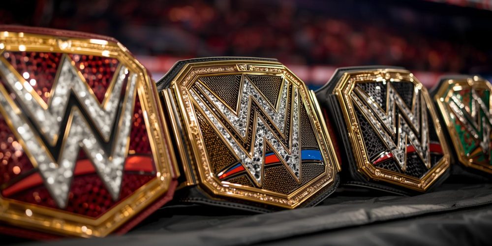 AEW Championship Belts