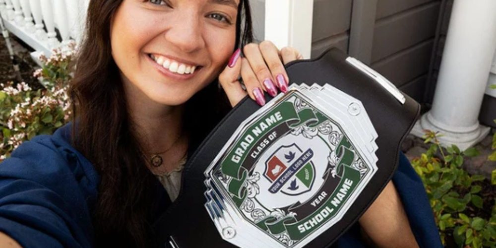 School Logo Championship Belt