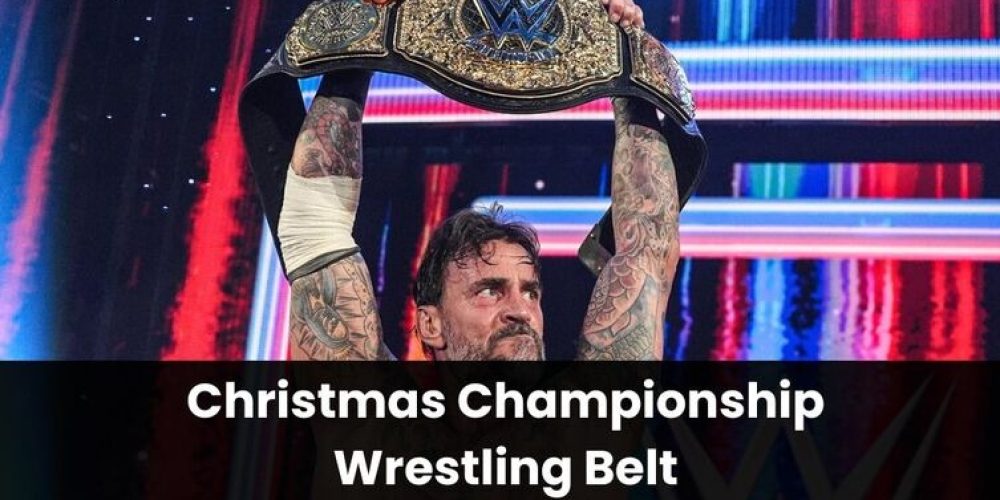 Christmas Championship Wrestling Belt