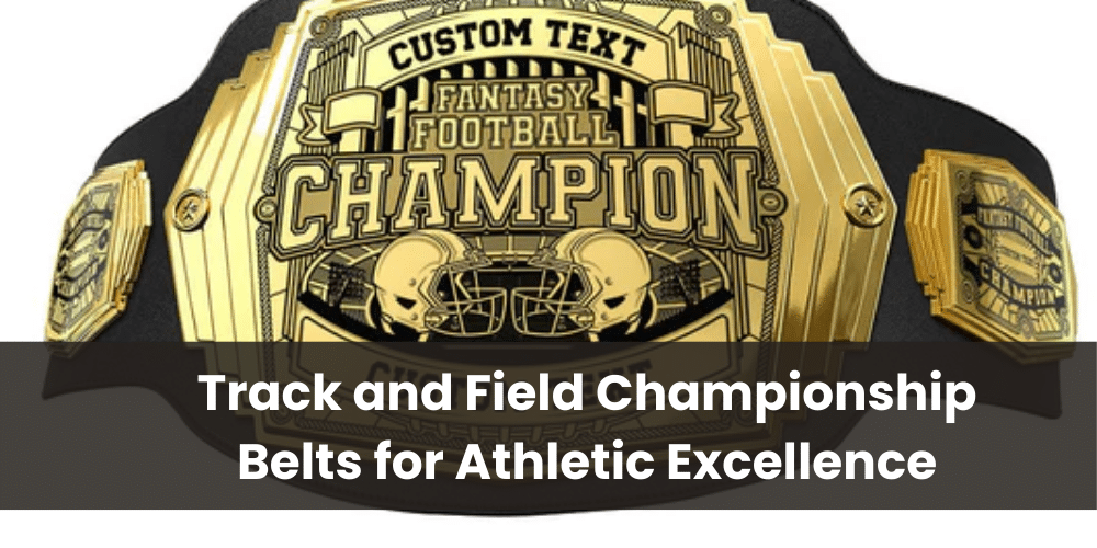 Track and Field Championship Belts